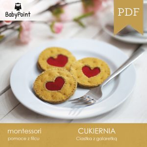 CUKIERNIA z filcu - Zestaw kreatywny
