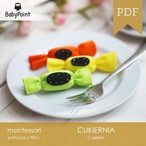 CUKIERNIA z filcu - Zestaw kreatywny
