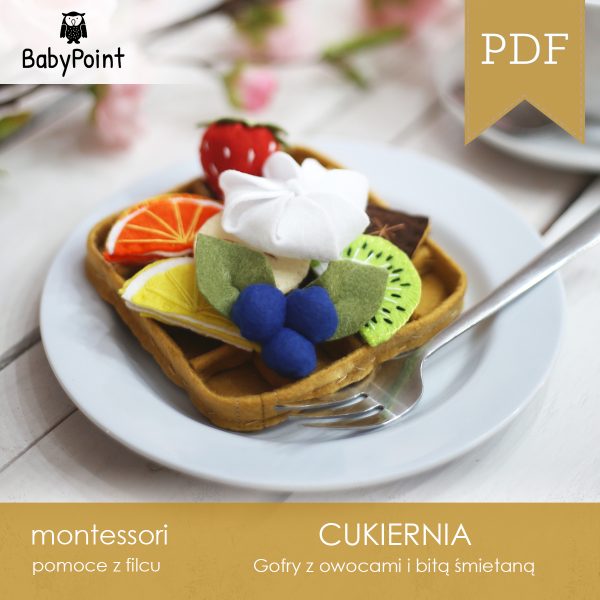 CUKIERNIA z filcu - Zestaw kreatywny