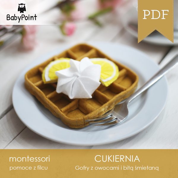 CUKIERNIA z filcu - Zestaw kreatywny