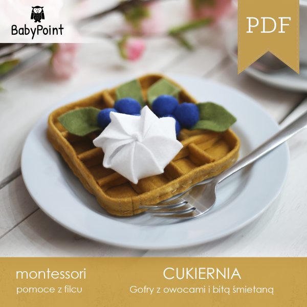 CUKIERNIA z filcu - Zestaw kreatywny