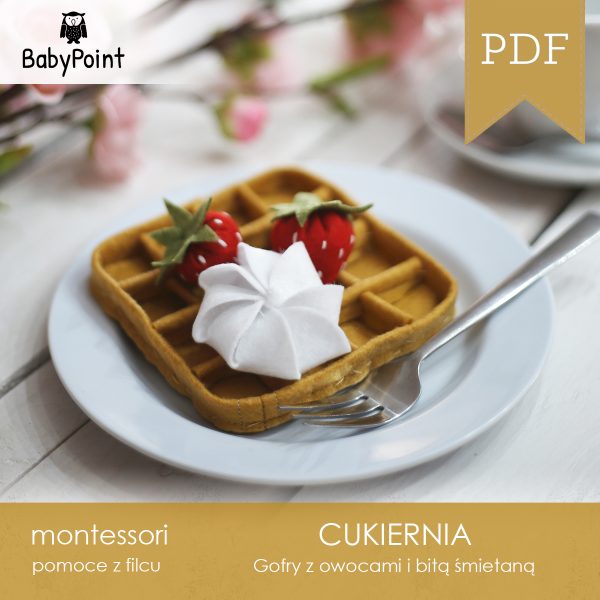 CUKIERNIA z filcu - Zestaw kreatywny