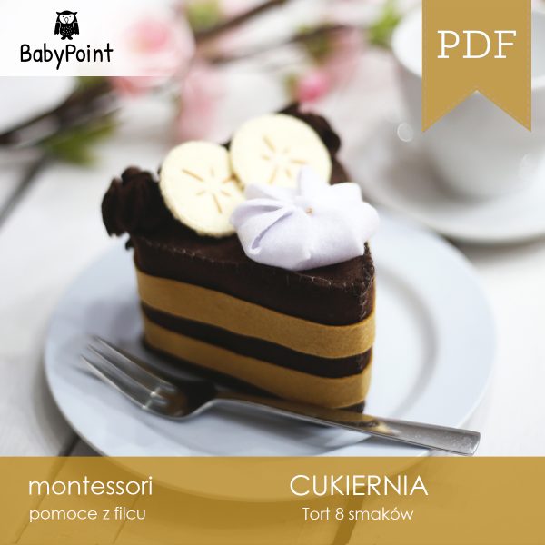 CUKIERNIA z filcu - Zestaw kreatywny