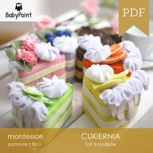 CUKIERNIA z filcu - Zestaw kreatywny
