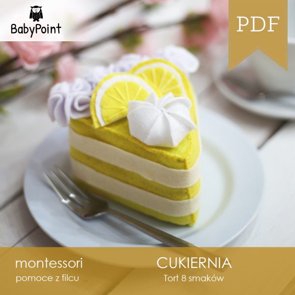 CUKIERNIA z filcu - Zestaw kreatywny