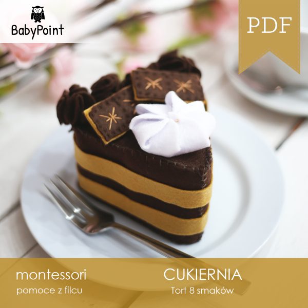 CUKIERNIA z filcu - Zestaw kreatywny