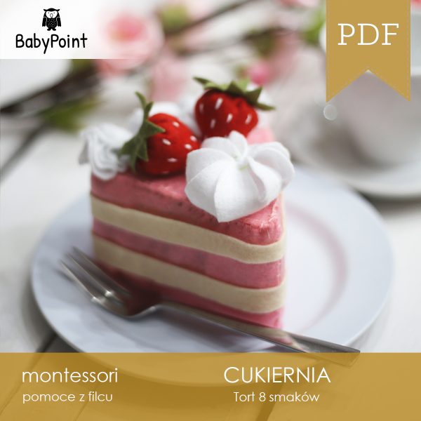 CUKIERNIA z filcu - Zestaw kreatywny