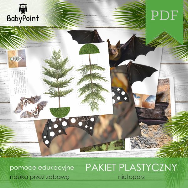 Pakiet plastyczny - NIETOPERZ