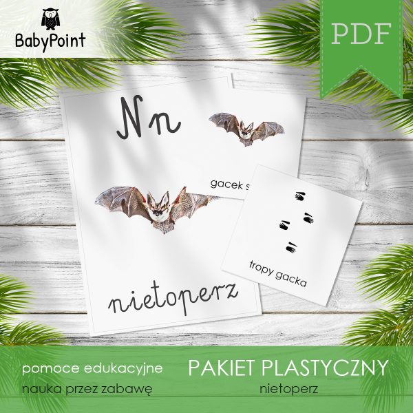 Pakiet plastyczny - NIETOPERZ