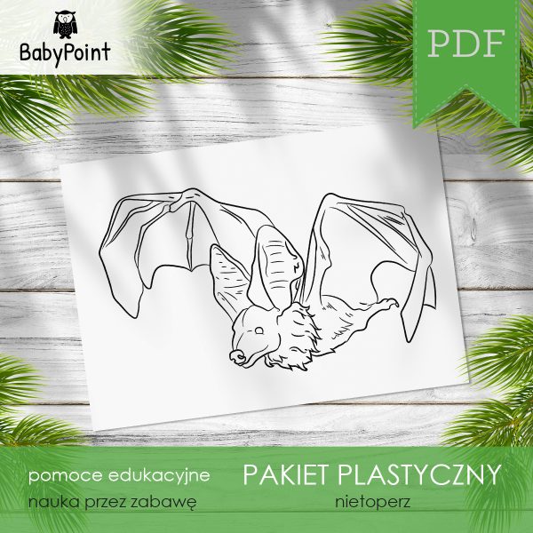 Pakiet plastyczny - NIETOPERZ