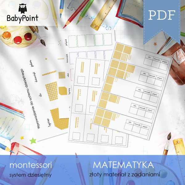 MATEMATYKA - Zestaw edukacyjny - Złoty materiał