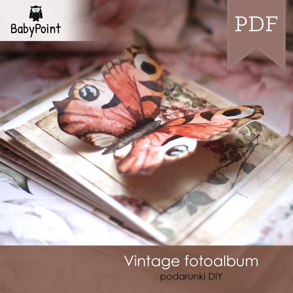 Vintage fotoalbum