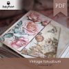Vintage fotoalbum