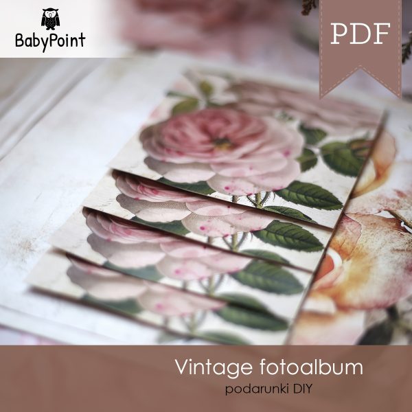 Vintage fotoalbum