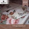 Vintage fotoalbum
