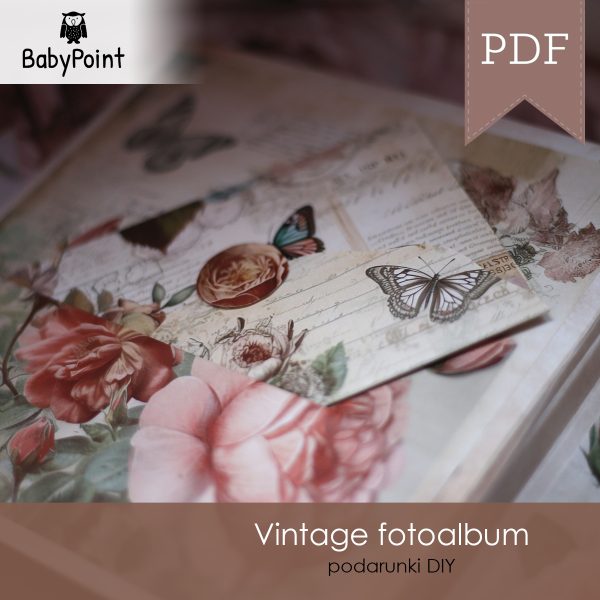 Vintage fotoalbum
