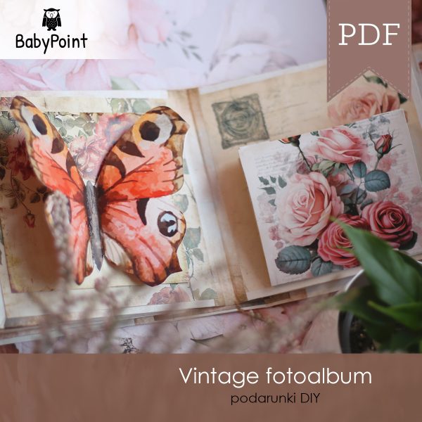Vintage fotoalbum