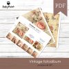 Vintage fotoalbum