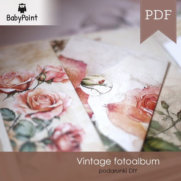 Vintage fotoalbum